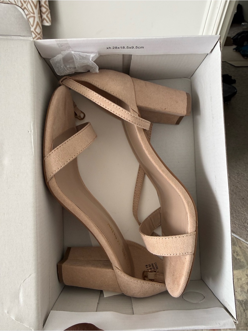 Women's Block Heel Sandals - Nude